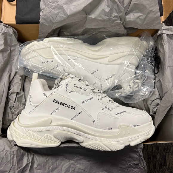 Shop balenciaga white triple s sneakers Top Sale